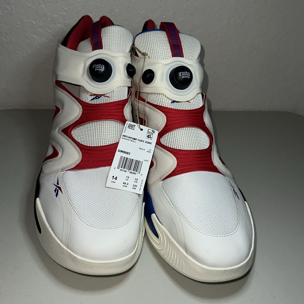REEBOK INSTAPUMP FURY ZONE BASKETBALL NEW, size 14, very comfy, last one! GW8883 - Picture 3 of 6